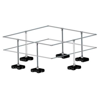 Çatı penceresi koruma korkulukları, 2000 × 2000 mm – SECURILISSE®