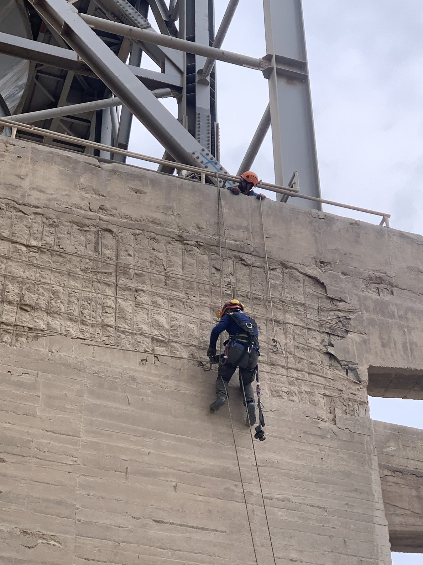 Industrial rope access at the Aslan Çimento / OYAK cement plant