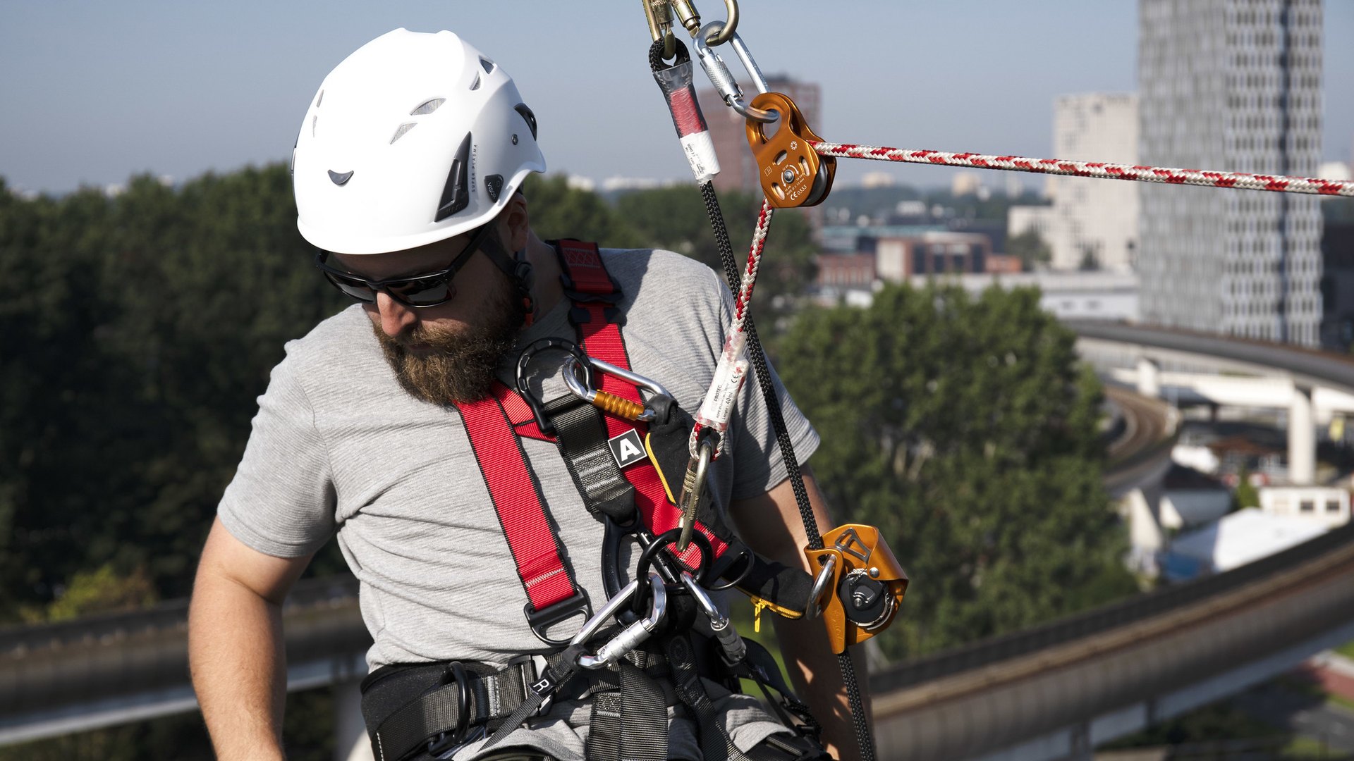 Industrial climbing