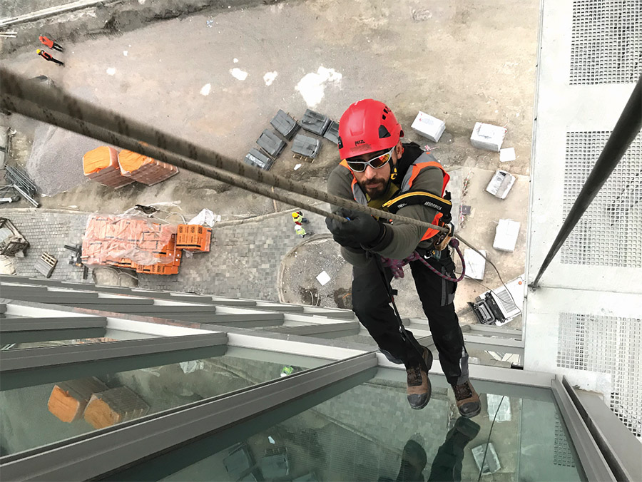Specific Safety Training for Working at Height for Cleaning Industry