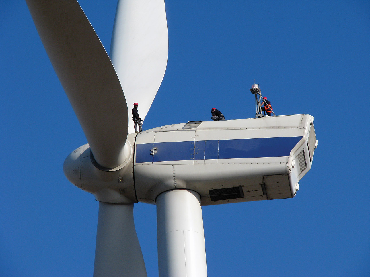 Safety Training for Working at Height on Wind Turbines